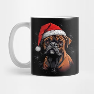 Boxer Christmas Mug